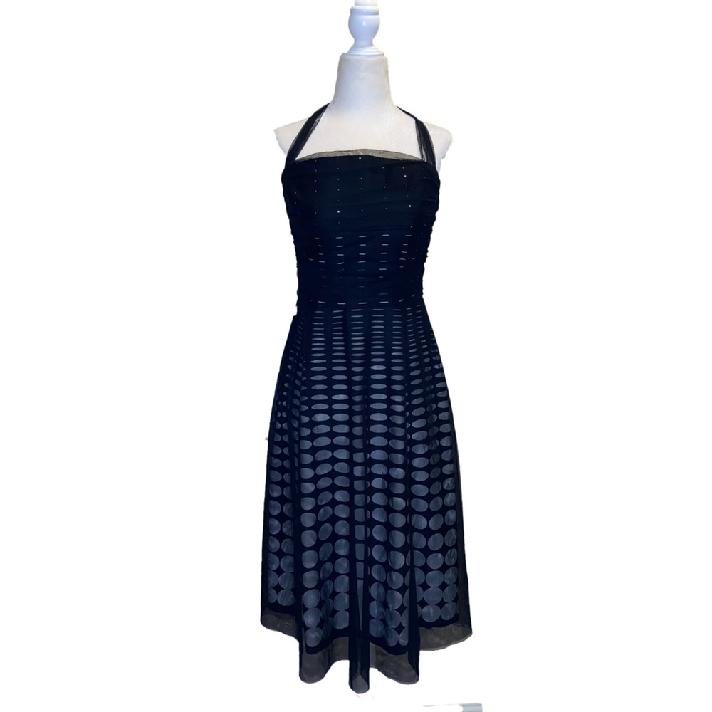 OXOXO Junior’s halter dress black size 7